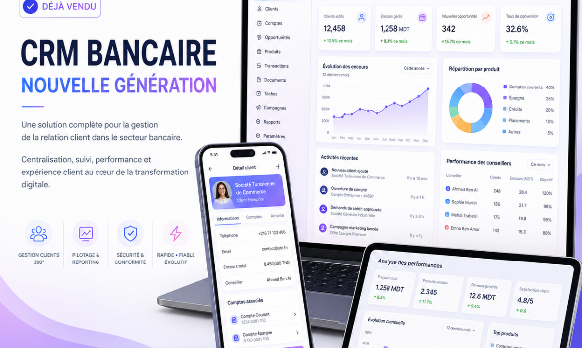 CRM bancaire intelligent